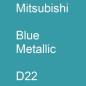 Preview: Mitsubishi, Blue Metallic, D22.